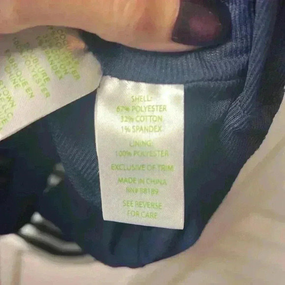 Lilly Pulitzer Striped Janice Shift Dress Size XXS True Navy Ottoman Stripe - Picture 10 of 12